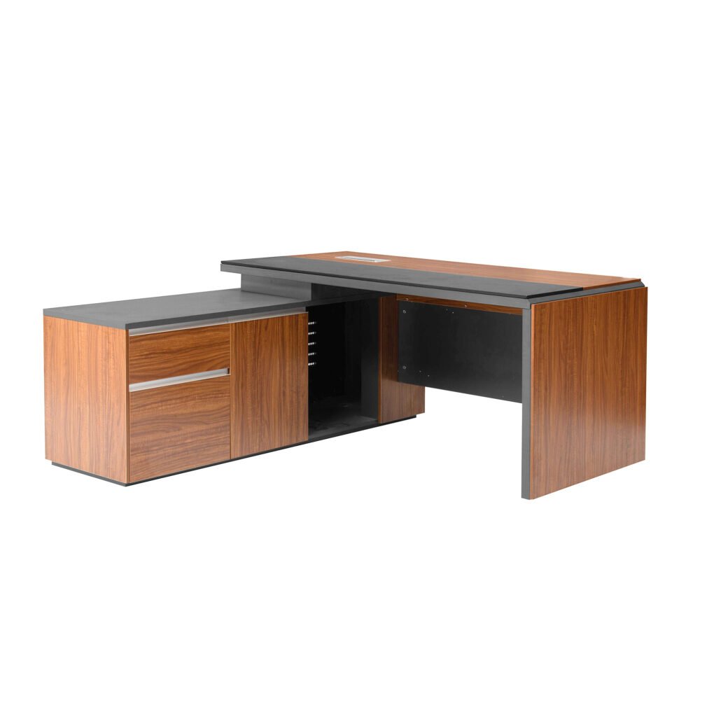 Azania Desk With Pedenza 1800mm x 1800mm