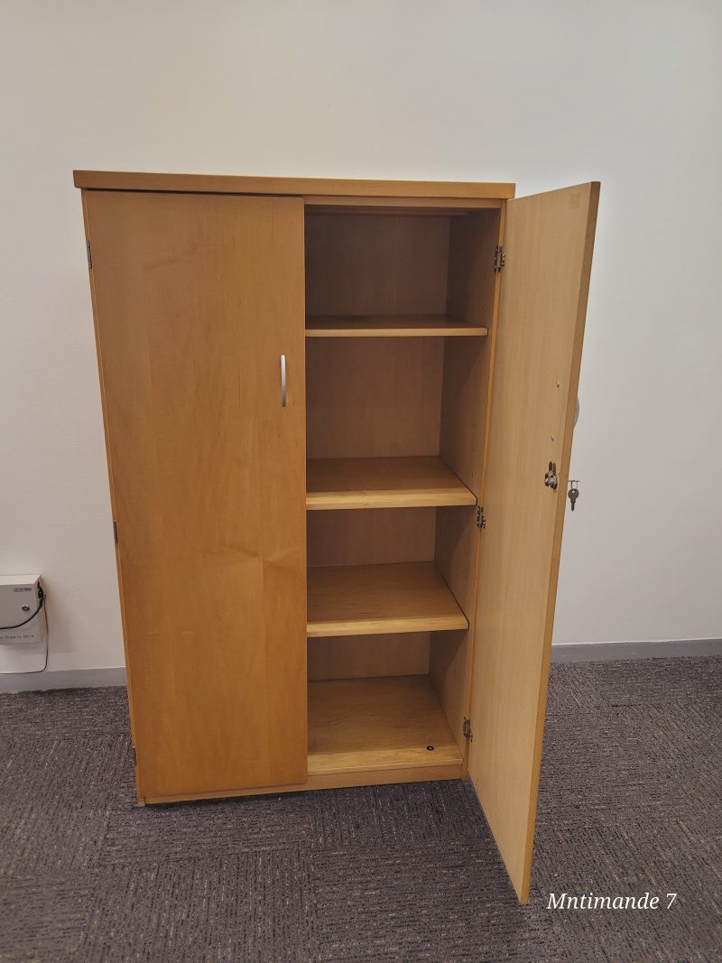 Natural Oak Wooden Cabinet 1500mm x 900mm x 450mm - Image 3
