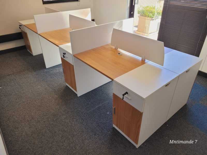 Six Way Oak + White 3600mm x 1200mm