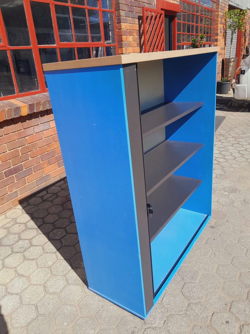 Roller Door Filing Cabinet 1500mmH x 1200mm x 480mm - Image 2