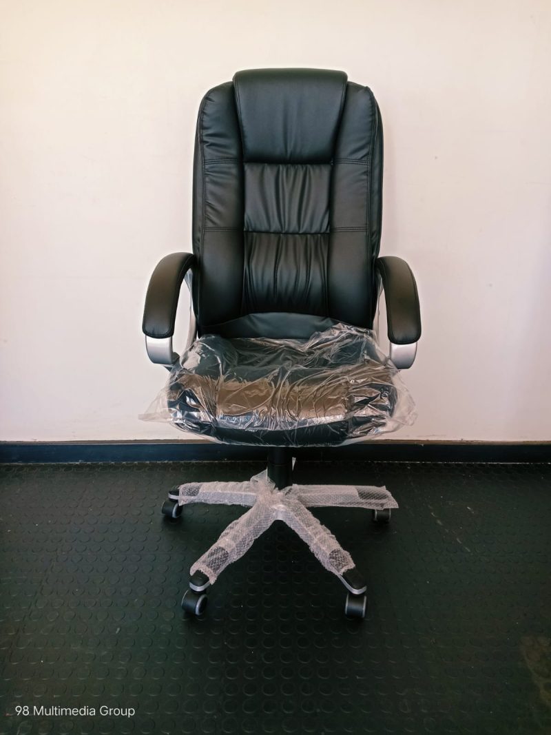 51-H White High Back Chair - Image 3