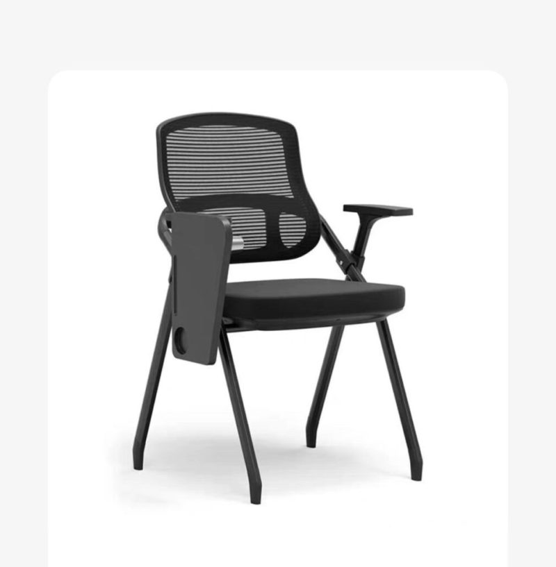 Alina Folding Chair with Writing Board - Image 4