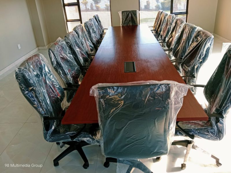 Alice Mahogany Boardroom Table 5200mm x 1300mm