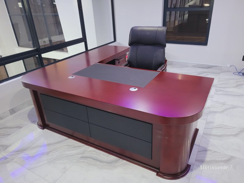 Mercury L Shape Executive Desk 2400mm x 2200mm x 800mm - Image 5