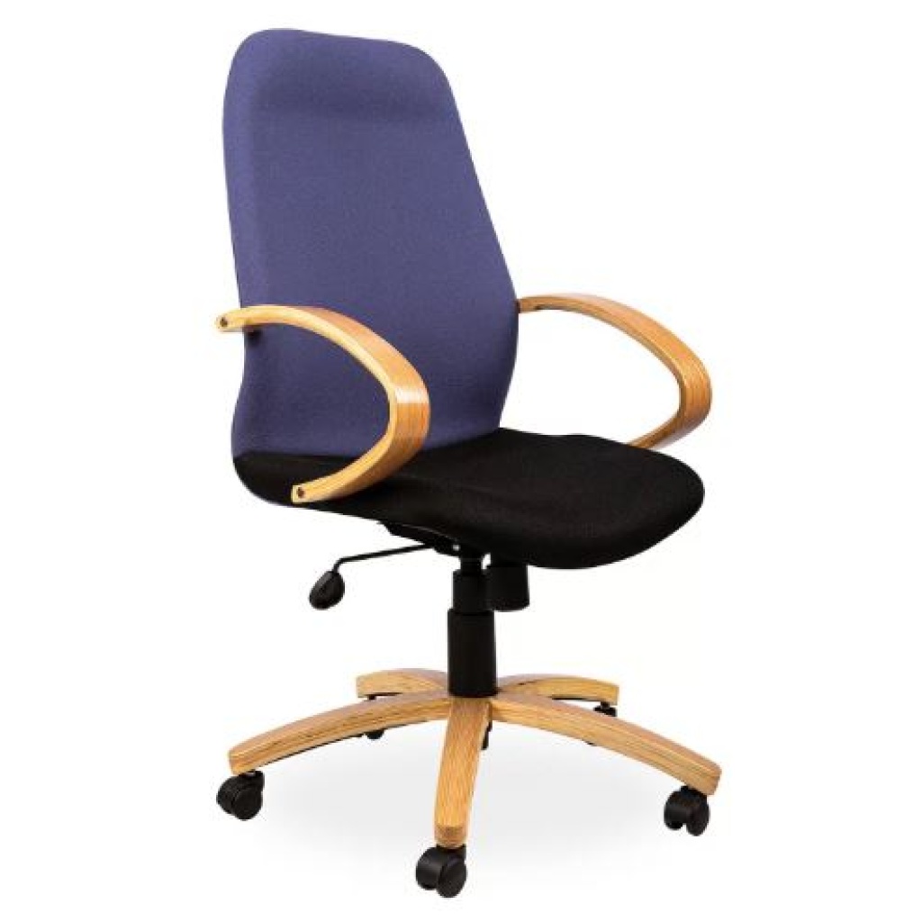 Wooden High Back Chair