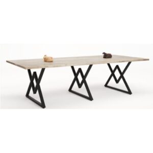 Reese Boardroom Table 32mm Melamine Top with 38x38mm Frame