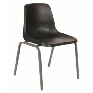 Polyshell Chair, Steel Legs in Black or Various Colours