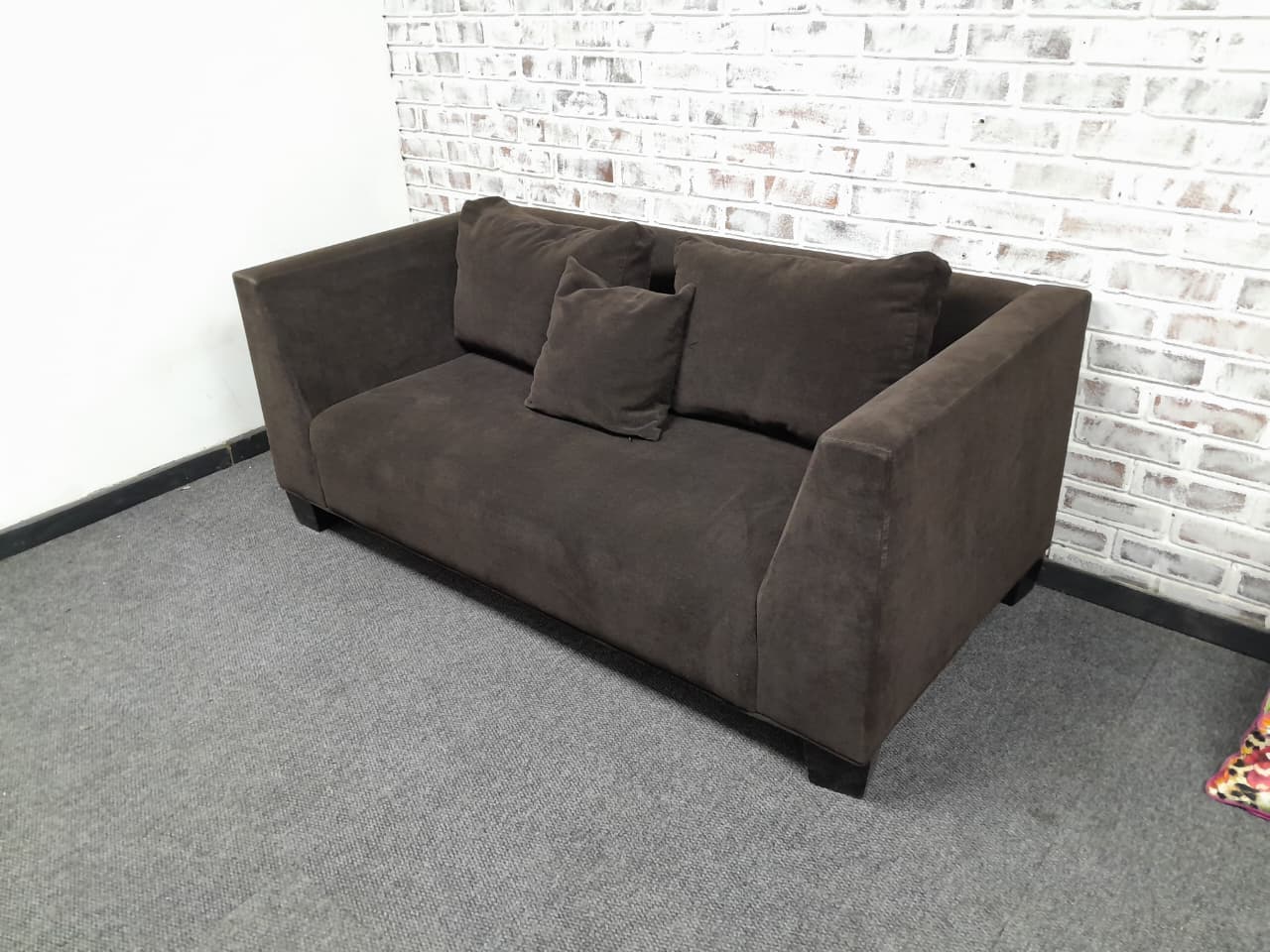 Dark Brown Couch 1700mm x 900mm
