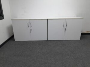 White Server Unit 2400mm x 600mm