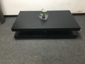 Black Coffee Table 1400mm x 800mm x 340mmH