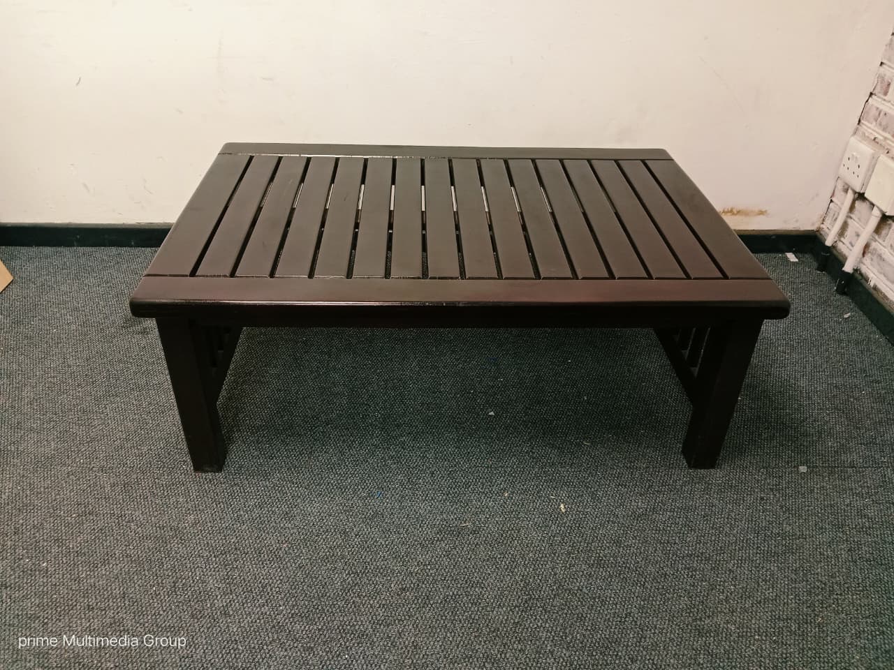 Dark Brown Coffee Table 1200mm x 800mm x 450mmH