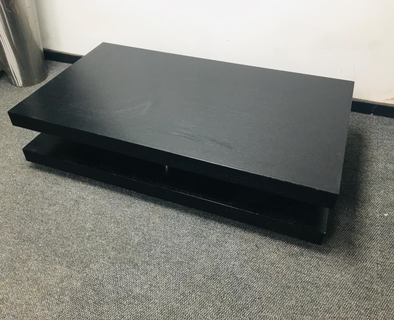 Black Coffee Table 1400mm x 800mm x 340mmH - Image 3