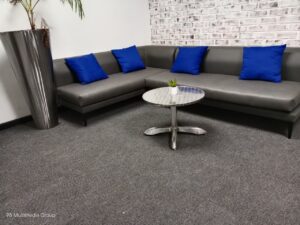 Velvet L Shape Couch 2600mm x 1800mm