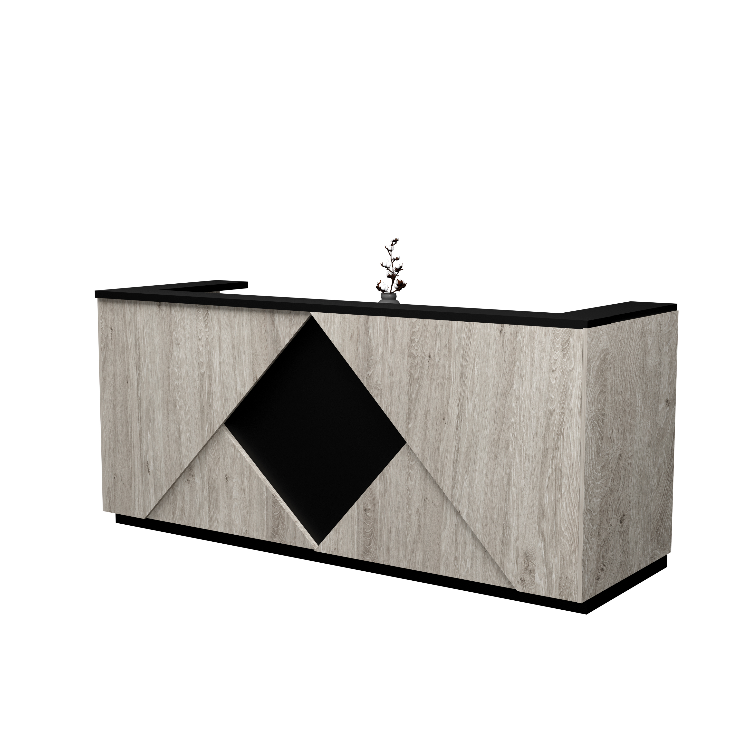Apex Reception Desk 2100mmW x 800mmD x 1100mmH