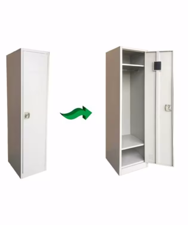 Gideon Steel Wardrobe 1800mmH x 700mm x 450mmD