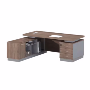Lantern Executive Desk 2000mmL x 1800mmW x 750mmH