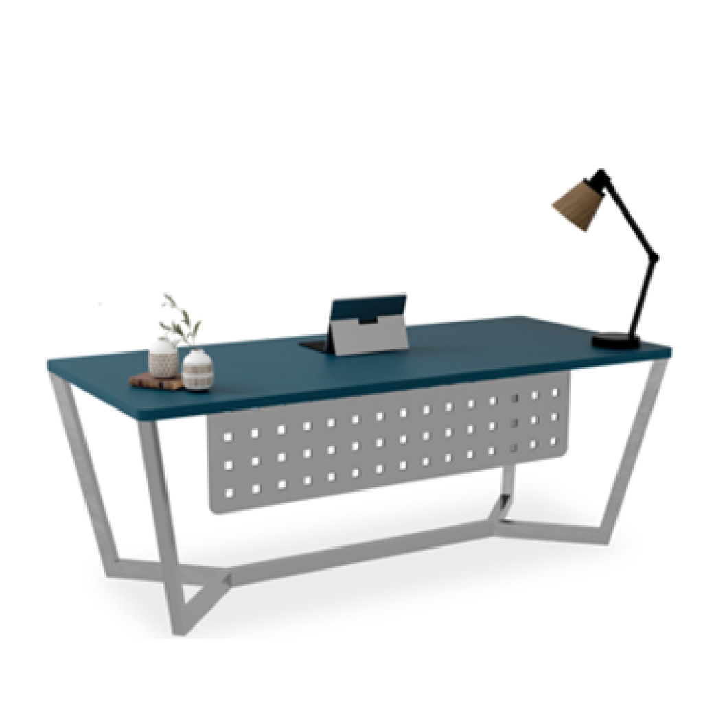 Intergrated Desk (Only) 1800×900 with Full Steel Frame in any Standard Melamine Colour