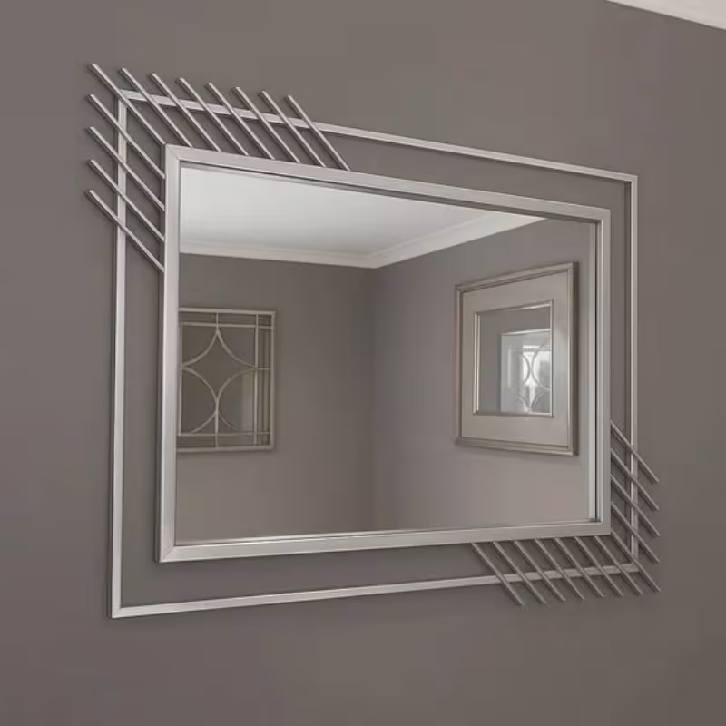 Modern Geometric Wall Mirror - Image 3