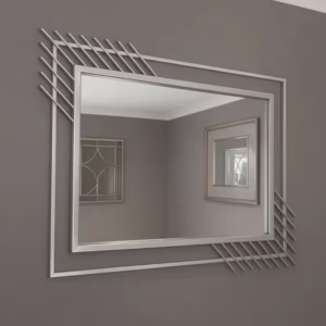 Modern Geometric Wall Mirror