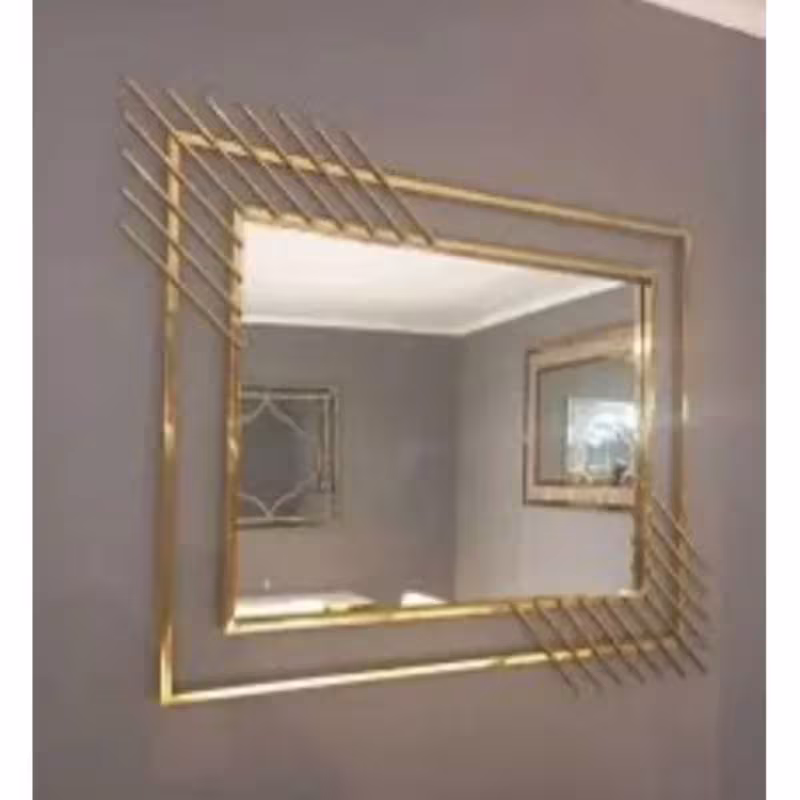 Modern Geometric Wall Mirror - Image 4