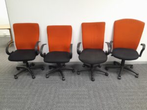 Orange Ergo Chairs