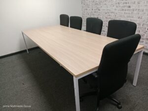Summer Oak Boardroom Table 3000mm x 1200mm