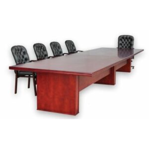 Havana Boardroom Table 4500mm x 1400mm in Mahogany Veneer