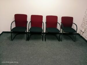 Maroon Visitor Chair