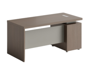 Prime Computer Office Desk 1200 x 600 x 750mm – Almond Grey Finish