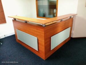 L Shape Reception 1800mm x 1800mm