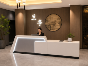 Madison Reception Desk 3000mm x 600mm x 1100mm