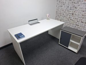 Ghana White Desk 1600mm x 750mm