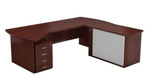 Everest Designer Desk with Side Cabinet