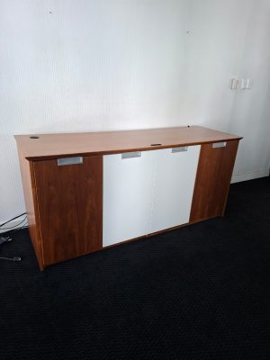 Cherry Veneer Server Unit 1800mm x 640mmD x 900mmH