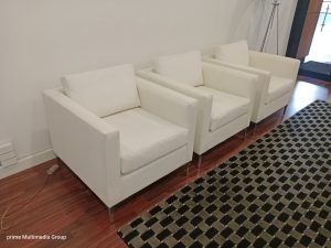 Modern Armchairs White