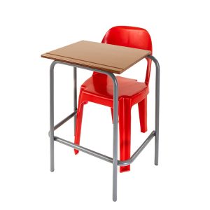 Single School Desks in (Supawood) 550mm x 450mm x 725mmH