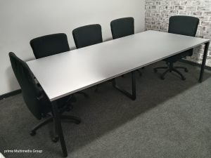 Ice Boardroom Table 2400mm x 1200mm