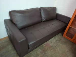 PU Leather Couch 2200mm x 900mm
